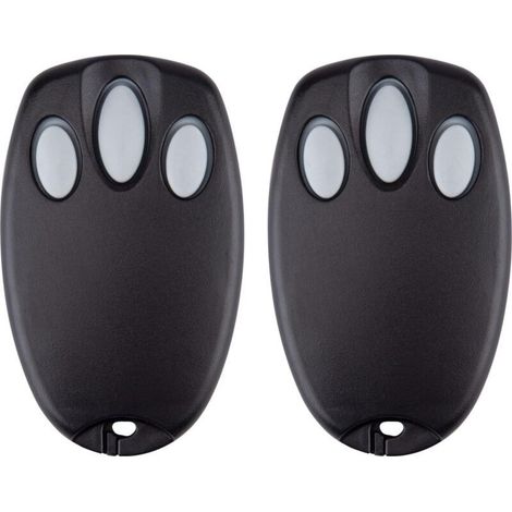 Lot de 2 émetteurs portatifs de rechange Pour télécommande de garage Merlin++2.0 E945 E945M E950M E943M (1/4)