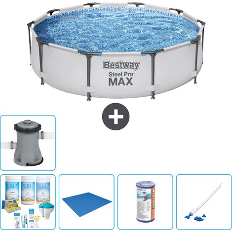 Bestway Bestway Steel Pro MAX Ronde - 305x76 cm - 6-pièces S22129 (1/5)
