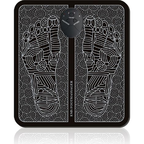 Appareil de massage des pieds EMS, masseur de pieds portable USB, tapis de massage intelligent, fréquences favorisant la circulation sanguine et soulageant les douleurs musculaires. (1/4)