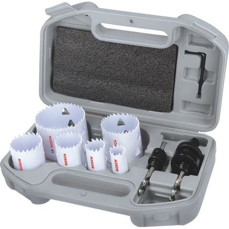 Coffret de scies trépans à filetage Multi Material - BOSCH - 2608594616