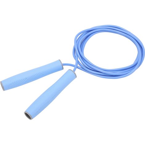 Corde à Sauter Réglable pour Entraînement Fitness et Sport Scolaire Bleue (1/5)
