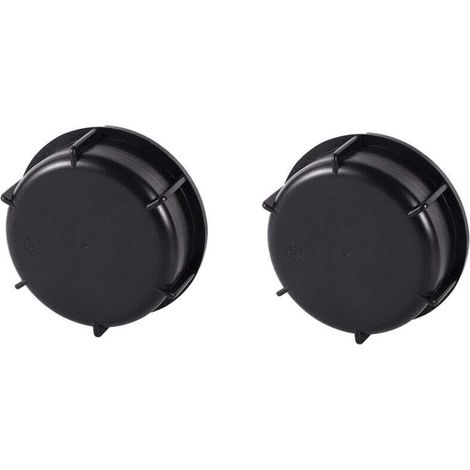 Lot de 2 S100x8 IBC Bouchon Cuve,Raccords Robinet Tuyau ,Raccord Cuve 1000 litres,pour Vanne Cuve 1000l,Reservoir eau de Pluie,Conteneur