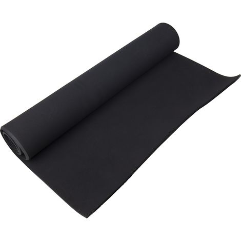 Plaque caoutchouc Néoprène noire, 1m x 2m x 10mm ( Prix pour 1 ) (1/2)
