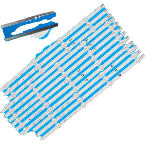 LED-Streifen, Länge 939 mm, 9 Perlen pro Streifen, 3V Spannung, Kompatibel mit 47LN5400, Enthält 12 Stück (1/5)