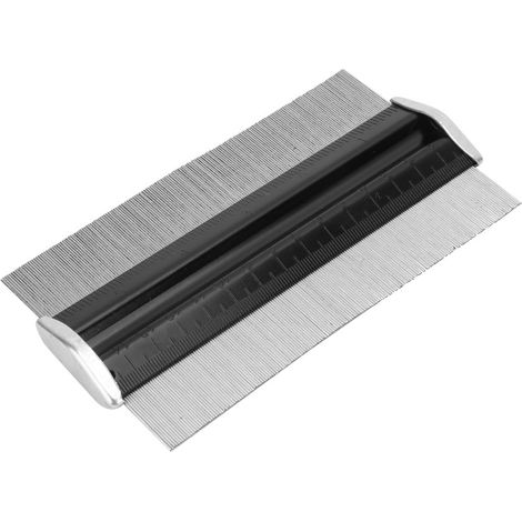 6in Needles Type Stainless Steel Contour Gauge M/Mil Angle Shape Duplicator Duplicating Device (1/5)