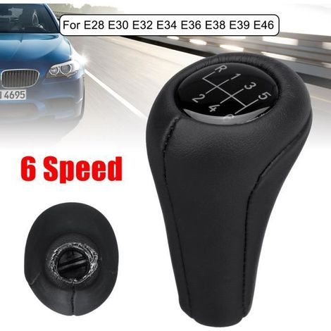 Pommeau de Levier de Vitesses 6 Vitesses pour BMW E28 E30 E32 E34 E36 E38 E39 E46 X1 X3 X5 Z1 Z3 Z4 (1/4)