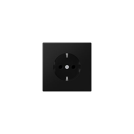 Jung Presa SCHUKO®, 16 A 250 V , SAFETY+, duroplastico verniciato, serie LS, nero grafite opaco LS 1520 KI SWM