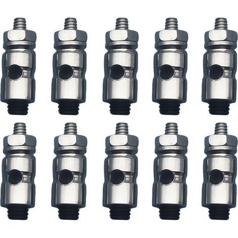 Lot de 10 bouchons de liaison réglables en métal pour avions à distance, bateaux, hélicoptères, 2 mm de diamètre (1/5)