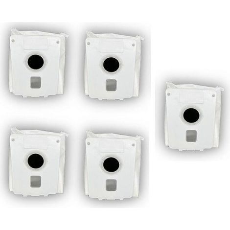 Lot de 5 sacs pour aspirateur LG A939KBGS/A937KGMS, sac à poussière, sac poubelle, nettoyage-AquaForge (1/5)