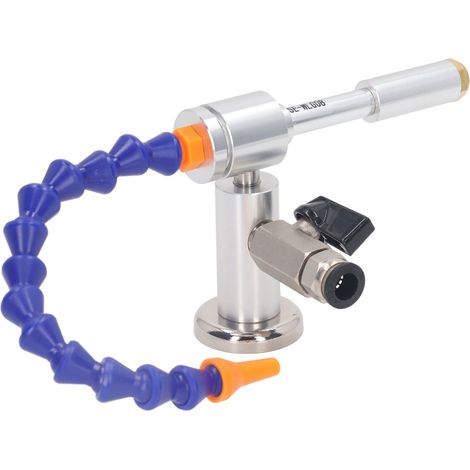 Ensemble de 6 pièces : pistolet de refroidissement à air froid 7 bars 520 BTU en alliage d'aluminium avec tube vortex flexible. (1/5)