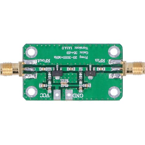 Module Amplificateur Faible Bruit LNA RF 20‑3000MHz Large Bande pour Électronique (1/5)