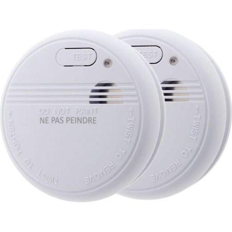 Rauchmelder - 5 Year Warranty - 3 Year Battery releases - Lieferung mit Batterie und Installationszubehör (1/4)