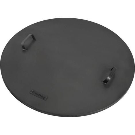 Couvercle pour braséro en acier brut 86,5cm – Pour modèles DALLAS, KONGO, FAT BOY, SANTOS – 111325 – Farmcook (1/4)