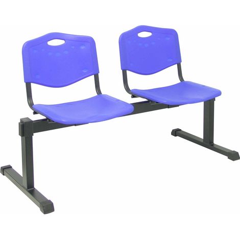Bancada Iso Pastic 2 plazas PVC color azul (1/5)
