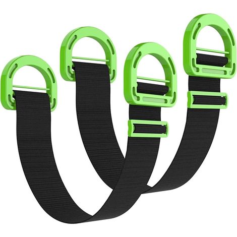 Ceinture de levage réglable - Ceinture de transport pour meubles - Sangle de transport multifonctionnelle pour meubles lourds, boîtes, matelas, construction (1/5)