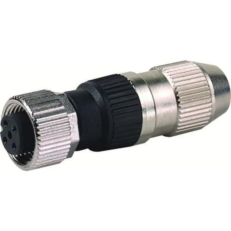 CONECTOR MACHO MOSA M12. PINZA DE CORTE AUTOCONECTABLE.