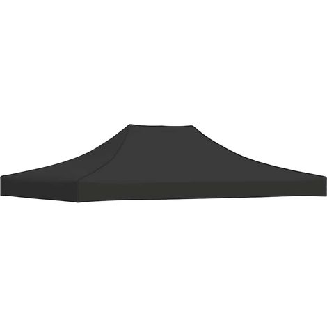 Party Tent Roof 4.5x3 m Black 270 g/m² vidaXL