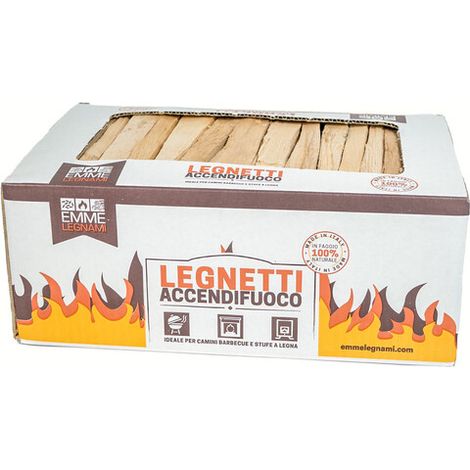 LEGNETTI ACCENDIFUOCO 6 KG FAGGIO CIRCA SCATOLA