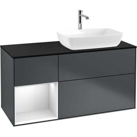 Villeroy & Boch G802MTHG Armoire sous-lavabo Finion G80 (1/2)