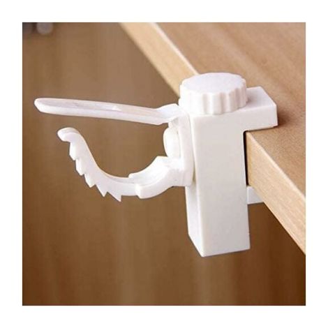 Organizador de 2 piezas con soporte de abrazadera para barra transversal y barra de gancho para toallas (1/4)