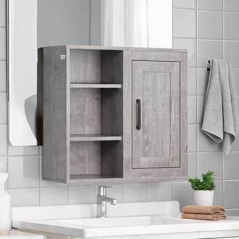 Meuble de salle de bain en melamina de Madera 48 x 20 x 50 cm (1/5)
