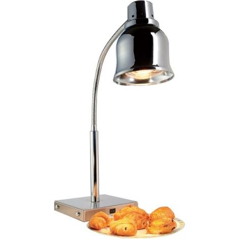 Lampe chauffante sur pied, finition chromée, 250 W, 220 V - MONO