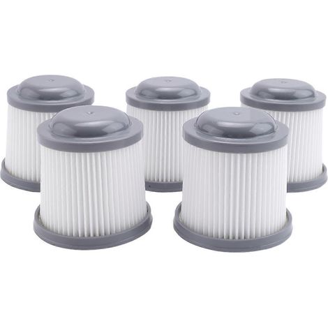 Lot de 5 filtres HEPA VF90 pour aspirateur Black & Decker (1/5)