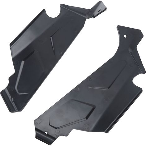 Paar schwarze, stoßfeste Spritzschutzbleche für Motorradgepäckträger, kompatibel mit R1250 GS und R1200 LC (1/5)