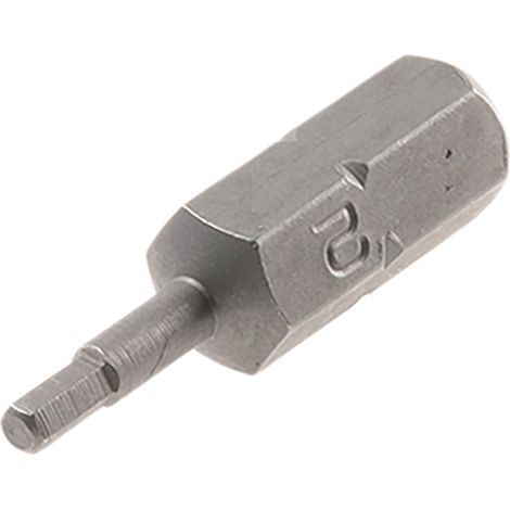 Embout de vissage RS PRO Hexagonal, Hex 2, Acier chrome vanadium ( Prix pour 1 )