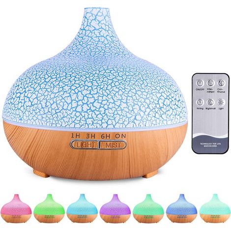 Difusor de aromas - Sin BPA, aromaterapia, humidificador \ humidificador ultrasónico ultrasilencioso, aromaterapia (1/5)