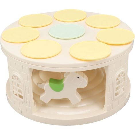 Présentoir à desserts rotatif à LED avec 4 musiques, idéal pour les mariages et les fêtes. (1/5)
