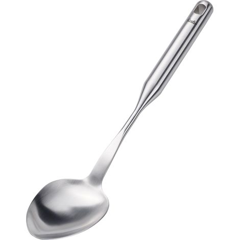 Cuillère de service en acier inoxydable (34,5 cm) - Grande cuillère pour servir - Passe au lave-vaisselle (1/5)