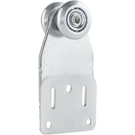 TENDAGGIMANIA Accessori per Binario monorotaia in Ferro zincato- Modello Carrucola Scorrevole standard (1/4)