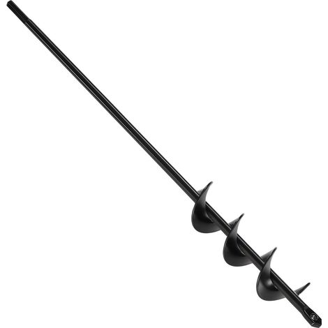 Mèche spirale 40x420 mm pour perceuses hexagonales, outil robuste pour planter bulbes et creuser jardin. Accessoire de jardinage essentiel. (1/5)