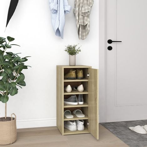 Armoire à chaussures Chêne sonoma 32x35x70 cm (1/5)