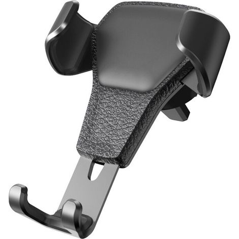 Support Telephone Voiture, Support Telephone Voiture Pince Reglable Smartphone Voiture pour l'Évent du Pare-Brise Tableau De Bord (1/5)
