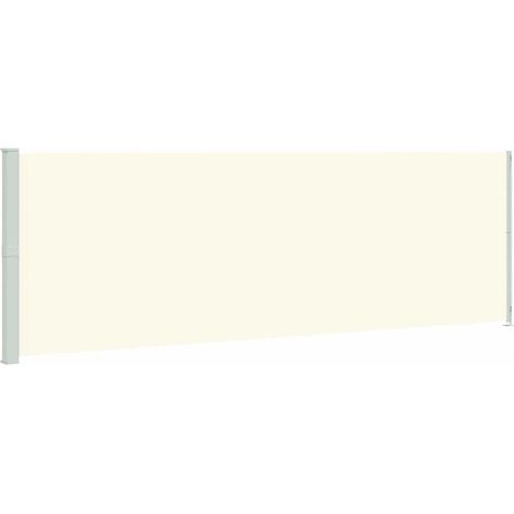 Maison Exclusive - Seitenmarkise Ausziehbar 200x614 cm Creme (1/5)