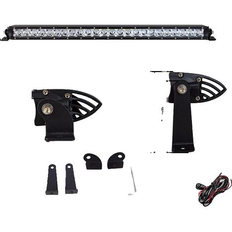 Barra de luz LED, fila única, múltiples opciones de longitud, resistente al agua IP67. (1/2)