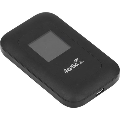 Routeur WiFi 4G avec emplacement pour carte micro SIM, point d'accès mobile WiFi portable avec écran couleur de 1,44 pouce pour l'Asie, l'Asie du Sud-Est, l'Afrique et le Moyen-Orient. (1/5)