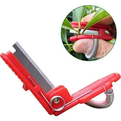 5 Pièces Outil De Cueillette De Plantes, Séparateur De Pouce De Jardin Outil De Cueillette De Récolte De Thé De Légumes pour Fruits (1/5)