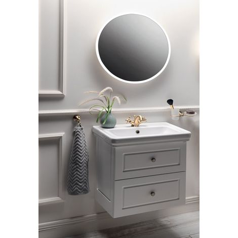 Ensemble de salle de bain VIOLETA 60, blanc mat (1/2)