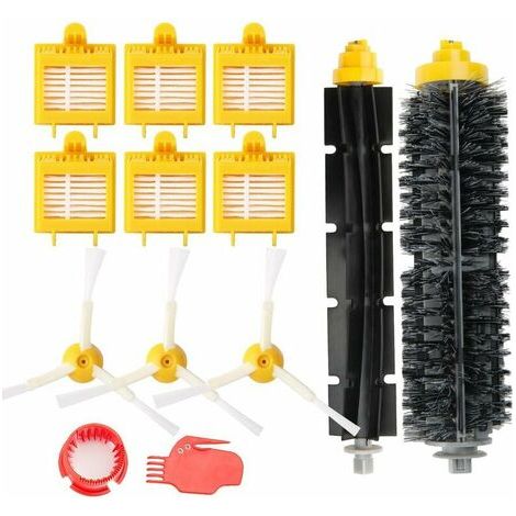 Remplaçant Brosse Kit Pièces accessoires pour iRobot Roomba série 700 760 761 765 770 772 776 780 785 786 790-Un Kit de 13