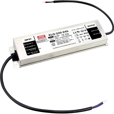 [GEBRAUCHT] B-Ware Mean Well Led Trafo Netzteil Stromversorgung Beleuchtung Metall Ip65 Einstellbar
