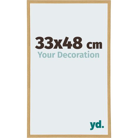 yd. - Cadre photo 33x48 - Hetre Clair - Plastique - Annecy
