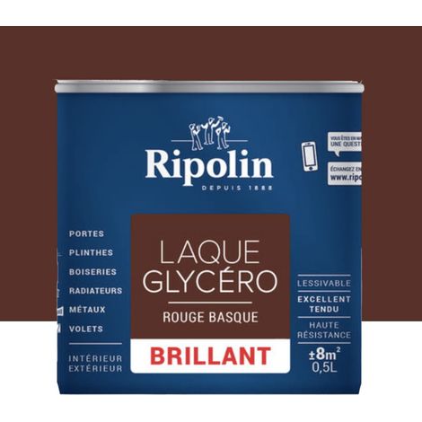Laque Glycéro Ripolin Brillant Rouge Basque 2 L (1/2)