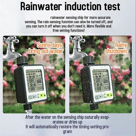 Arroseur automatique pour jardin, minuteur d'arrosage, arroseur de balcon-- (1/5)