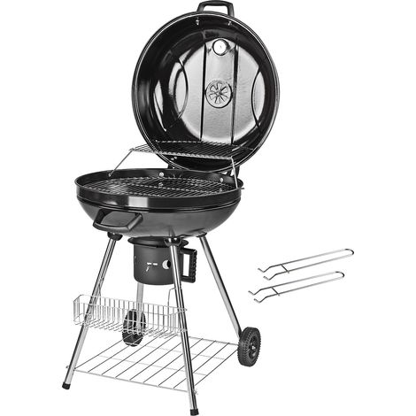Holzkohle Kugelgrill Grillwagen Profi BBQ Grill Antigua II Grillrost Ø 54 cm (1/5)