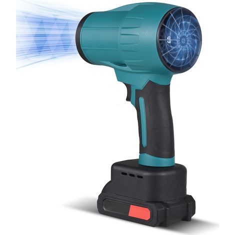 Souffleur Électrique Portable Sans Fil - Batterie 21V rechargeable - Motor brushless 35000 RPM - Design ergonomique anti-dérapant (1/5)