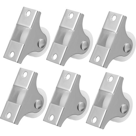 16 Pièces Roues de Meuble Plastique Roulettes Directionnelles pour Mobilier Accessoires Diy Capacité de Charge Matériaux