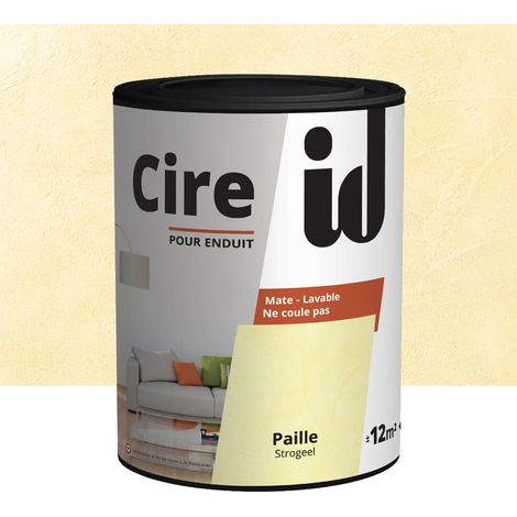 Cire pour enduit ID Paille 1 L (1/2)